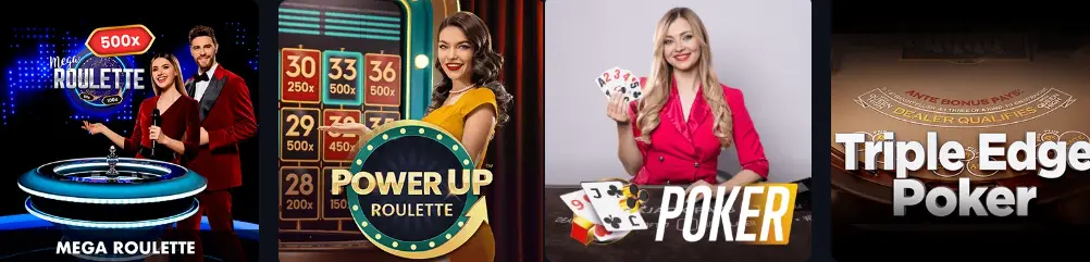 SlotLords Casino Table Games